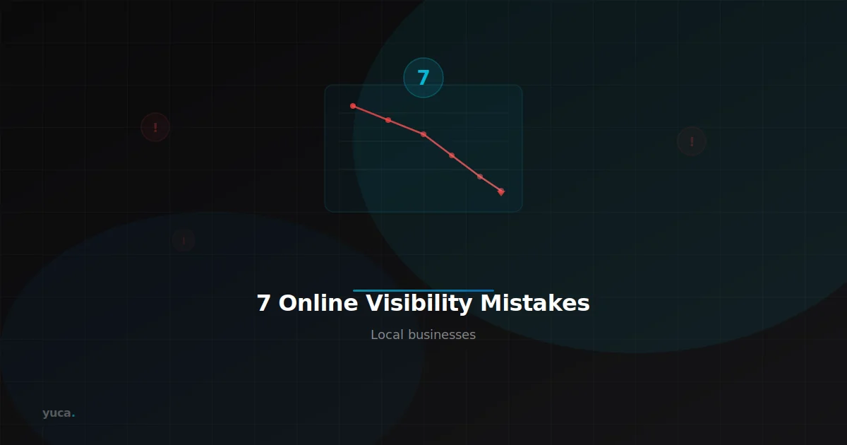 Swiss local shop with empty street outside, symbolising missed online visibility